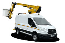 Van Rental Isle of Wight - 12.5M Cherry Picker 3.5T - Van hire Isle of wight