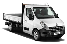 Van Rental Isle of Wight - White 3.5 Tonne Folkestone Tipper Transit - Van hire Isle of wight